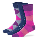 Funky Crew Socks (Unisex) - Pack of 3